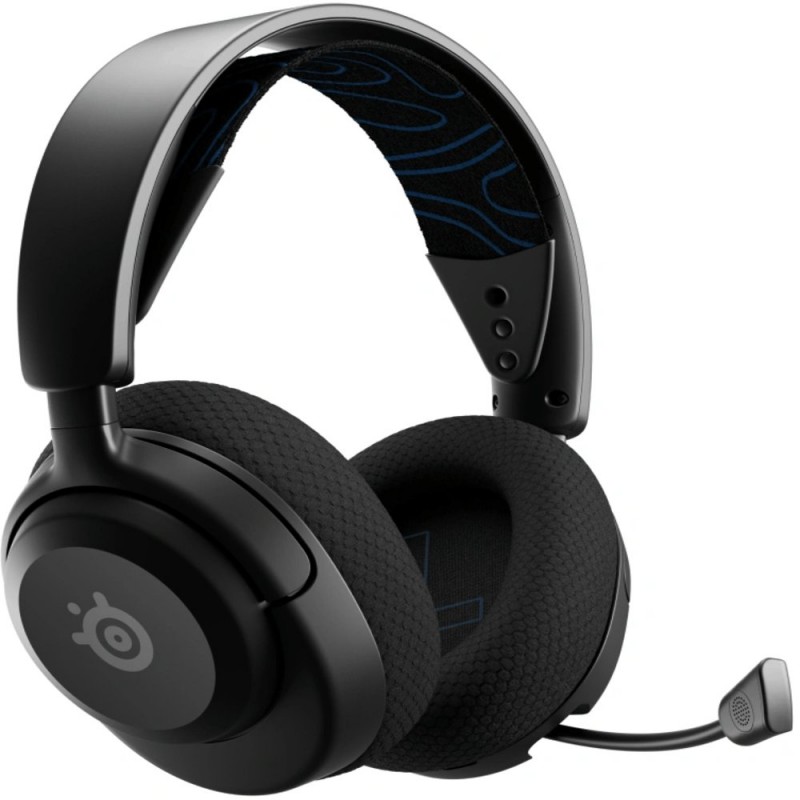 Steelseries Arctis Nova 5P  Draadloze On-Ear Gaming Headset  Zwart