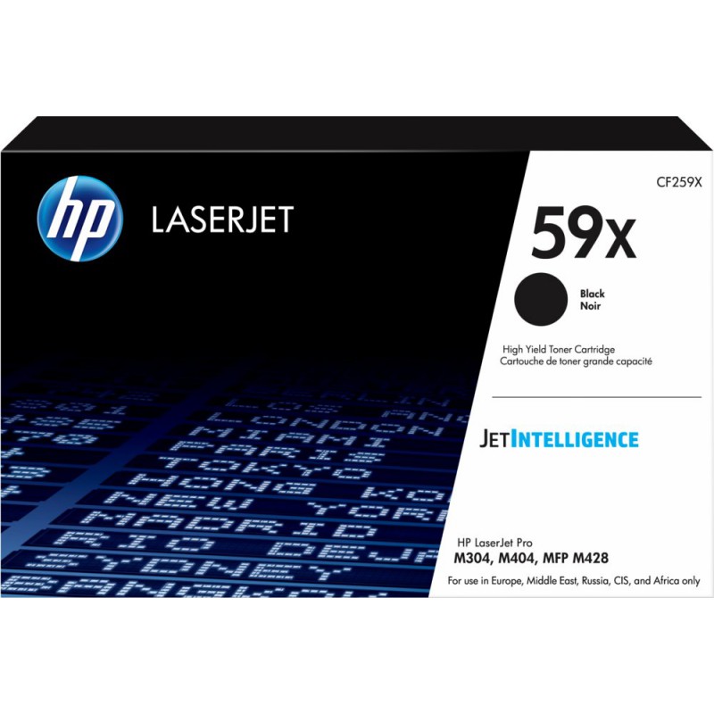 HP 59X originele high-capacity zwarte LaserJet tonercartridge