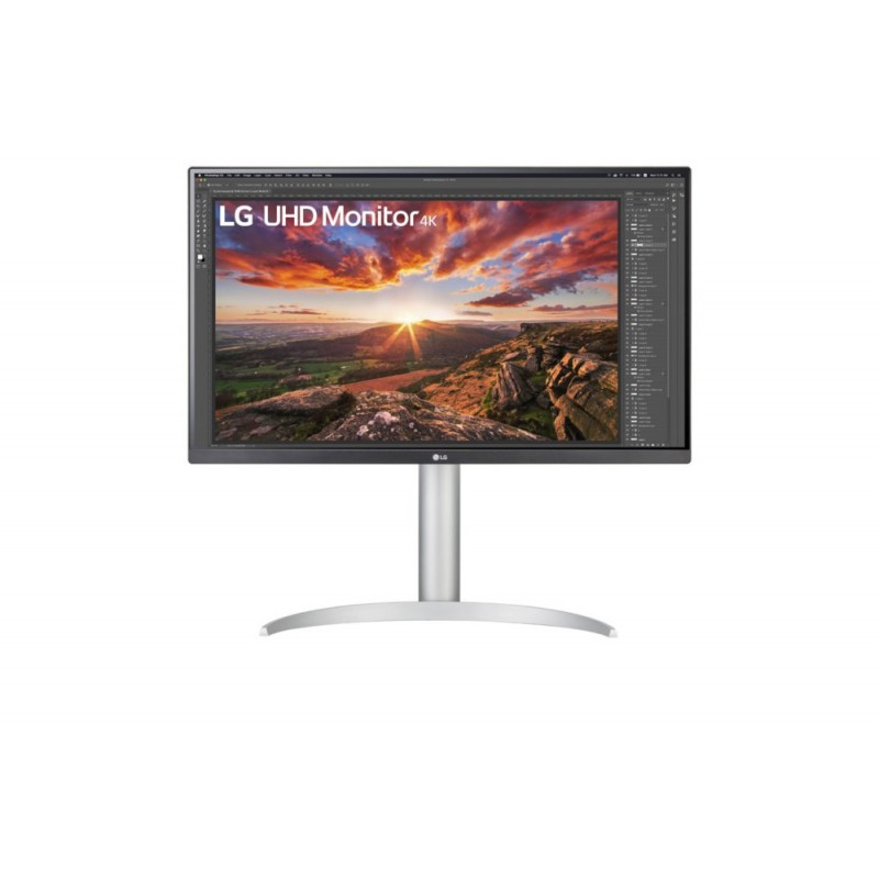 LG 27UP85NP-W computer monitor 686 cm (27) 3840 x 2160 Pixels 4K Ultra HD LED Zilver