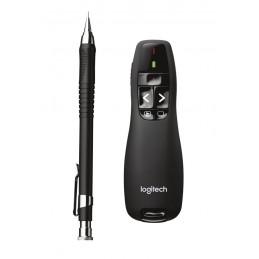 Logitech R400 Draadloze presenter RF Zwart