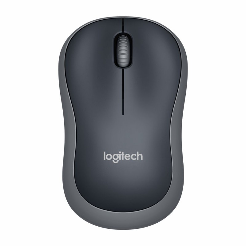 Logitech LGT-M185G Draadloze muis - Zwart/Grijs