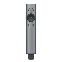 Logitech Spotlight Draadloze presenter Bluetooth/RF Grijs