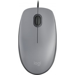 Logitech M110 Bedrade Muis - Grijs