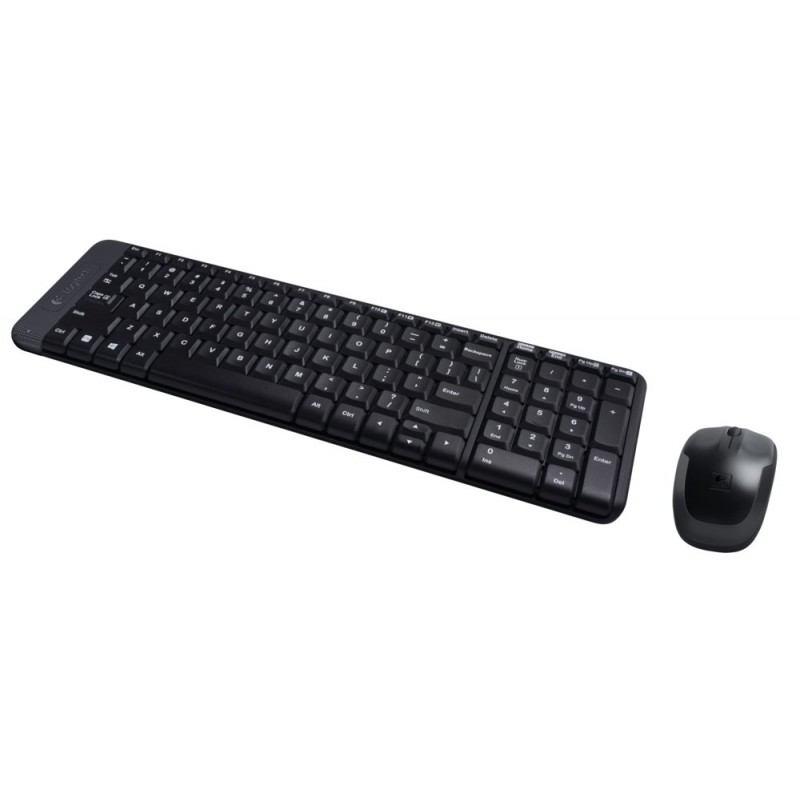 Logitech G MK220 Draadloze Muis en Toetsenbordcombo QWERTY