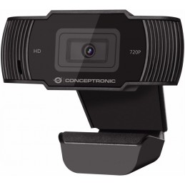 Conceptronic Amdis  720p 30FPS USB Webcam met Microfoon