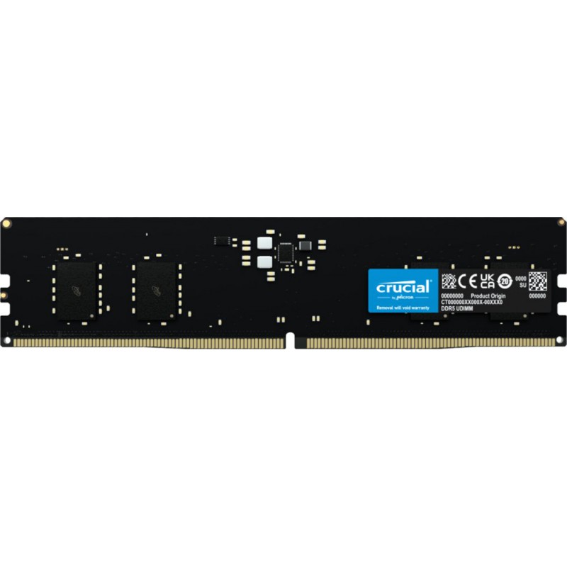 Crucial 8GB (1x8GB) DDR5-5600 CL46 RAM Arbeitsspeicher geheugenmodule 5600 MHz ECC