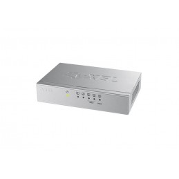 Zyxel GS-105B v3 Unmanaged L2 Gigabit Ethernet (10/100/1000) Zilver