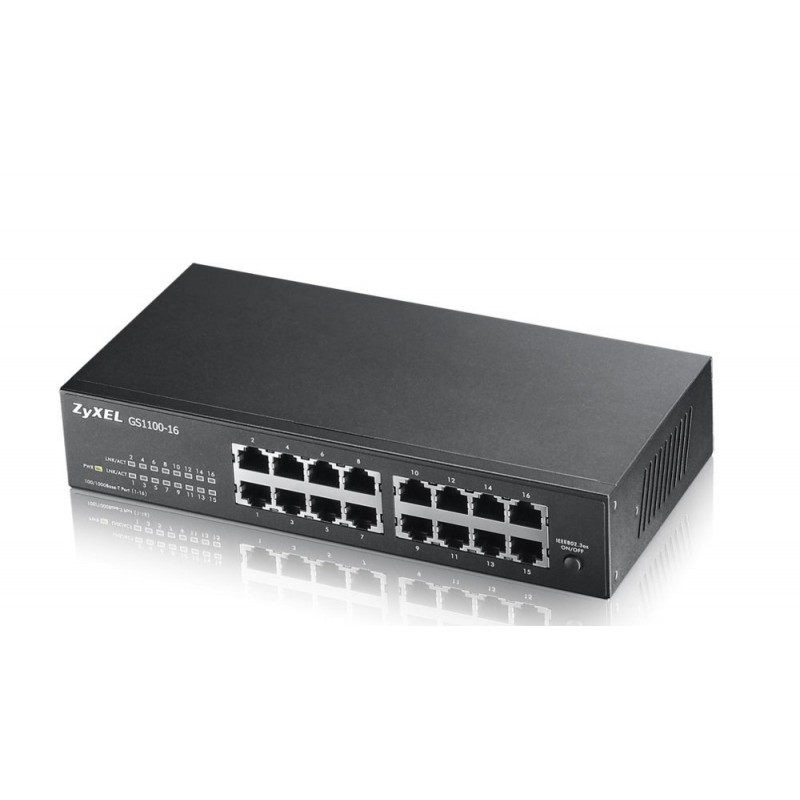 Zyxel GS1100-16 Unmanaged Gigabit Ethernet (10/100/1000)