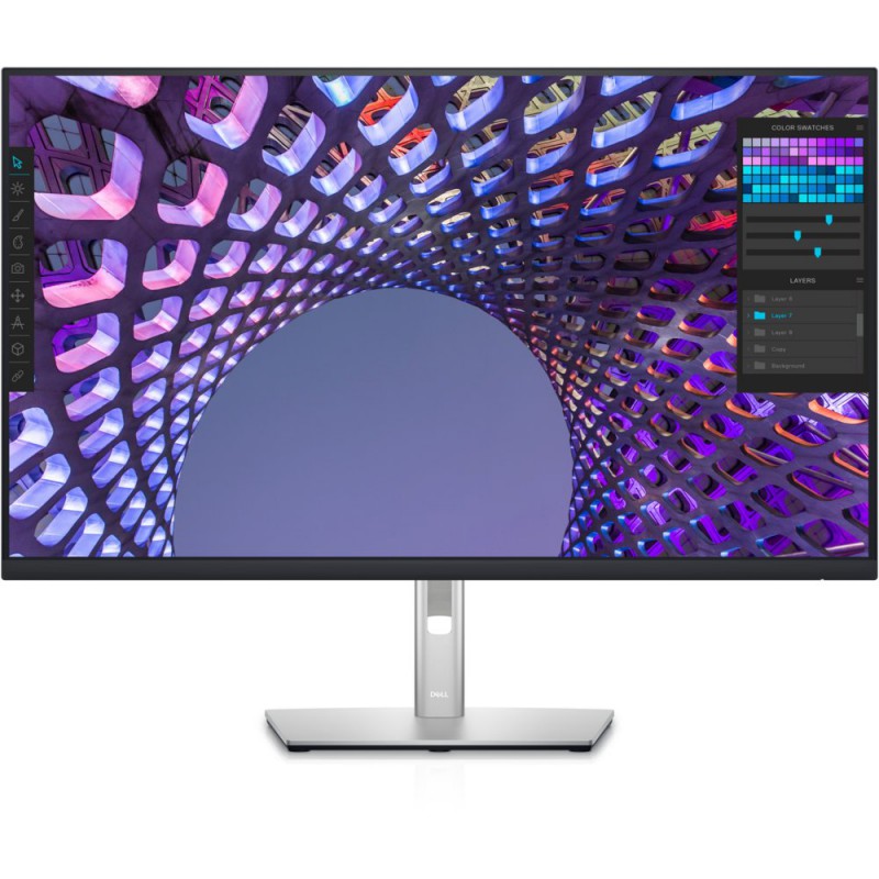 DELL P Series P3223QE computer monitor 80 cm (31.5) 3840 x 2160 Pixels 4K Ultra HD LCD Zwart