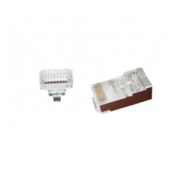 Gembird LC-PTF-01/50 kabel-connector 8P8C RJ45 Transparant