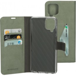 Mobiparts Classic Wallet Case Samsung Galaxy A12 (2021) Stone Green