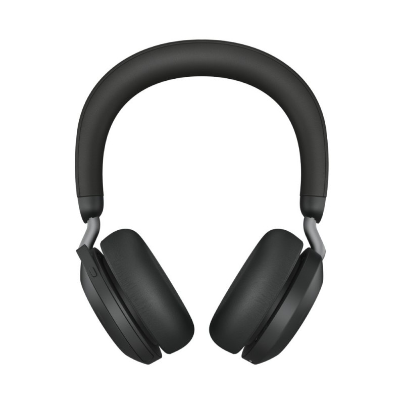 Jabra Evolve2 75 Headset Draadloos Hoofdband Kantoorcallcenter Bluetooth Zwart