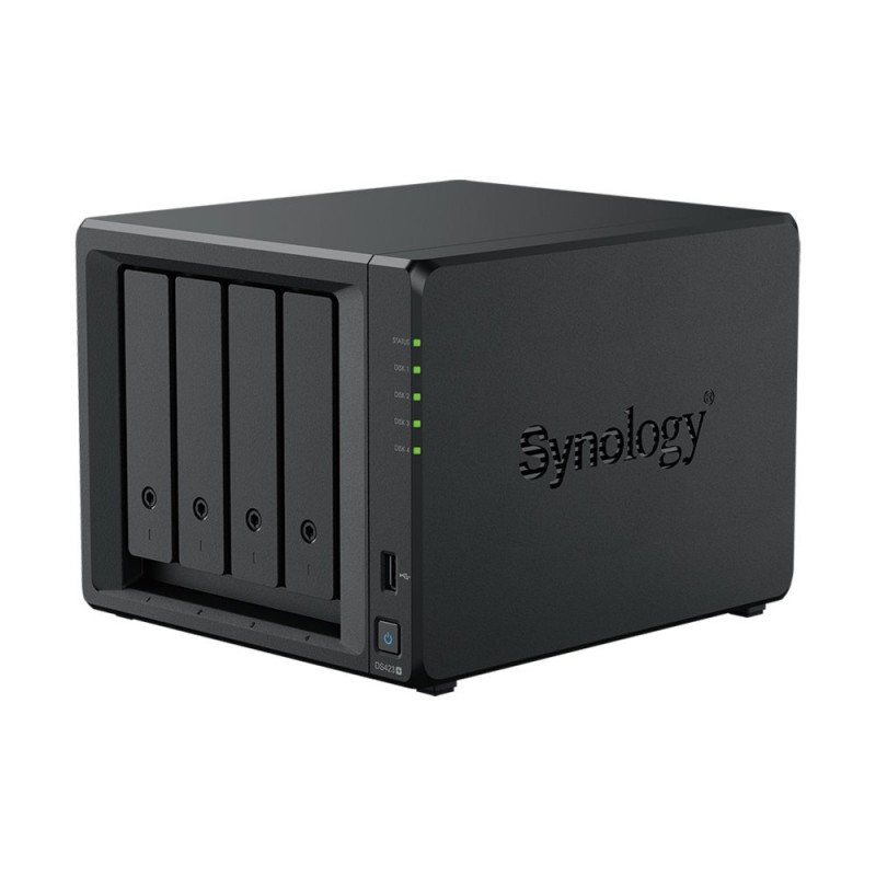 Synology DiskStation DS423 data-opslag-server NAS Rack (8U) Ethernet LAN Zwart J4125