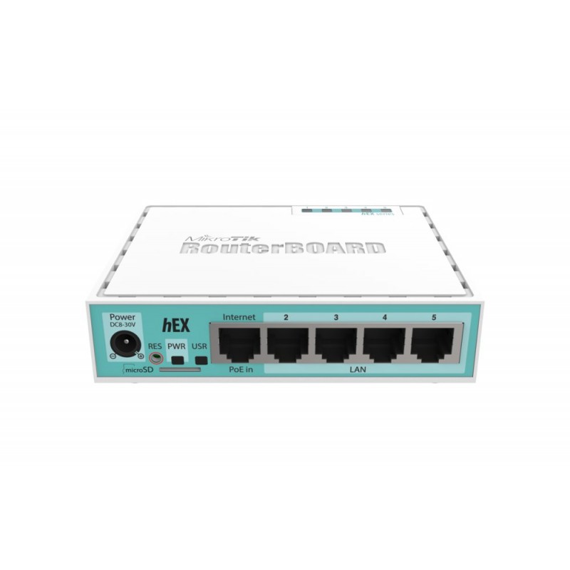 Mikrotik Ethernet LAN Router hEX 5x 1Gbps switch