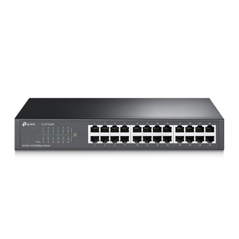 TPLINK TLSF1024D netwerkswitch Fast Ethernet 10100 Zwart