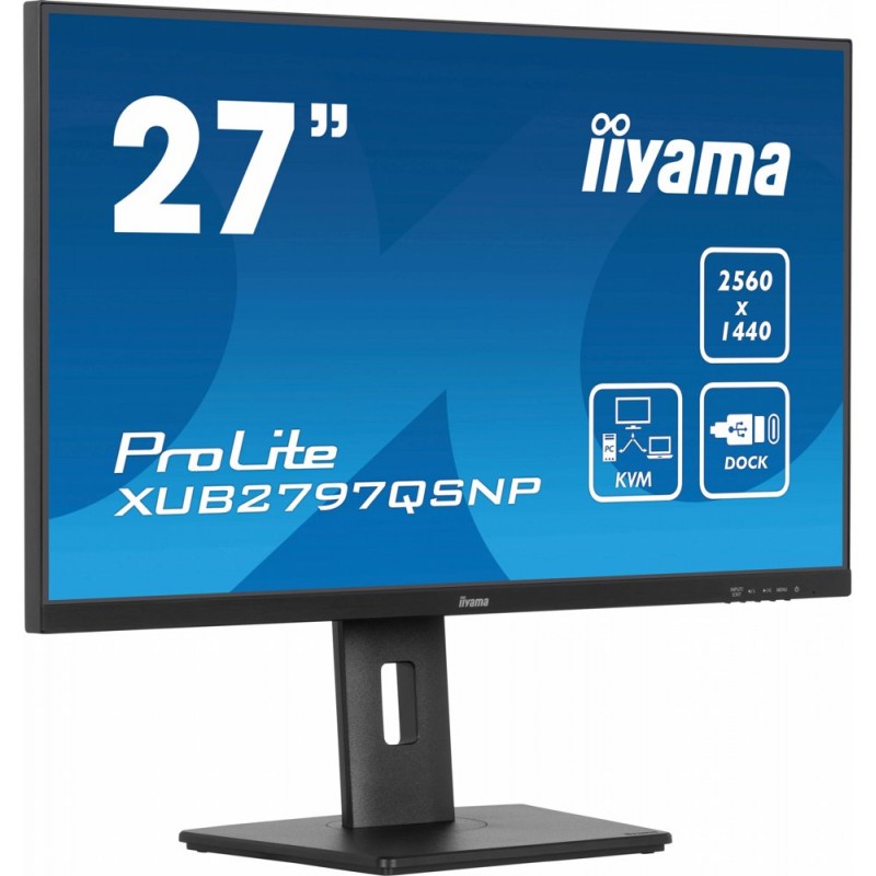 iiyama ProLite XUB2797QSNPB1 27  2560x1440 IPS  100Hz  Monitor