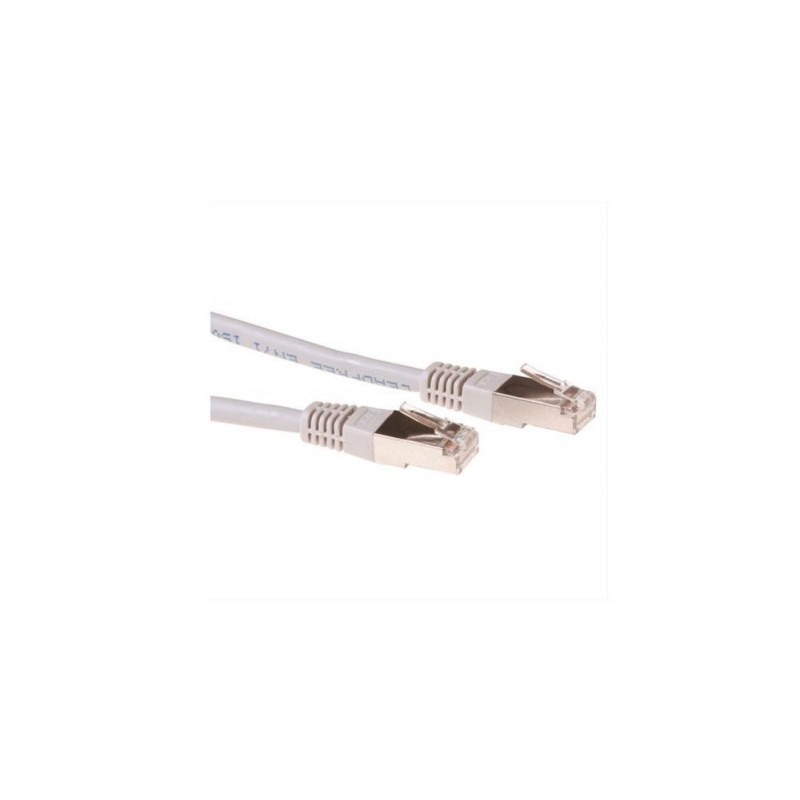 ACT Patchcord SSTP Category 6 PIMF Grey 1.50M netwerkkabel Grijs 15 m