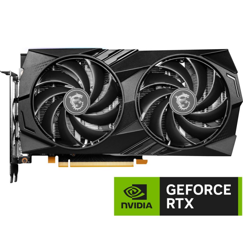 MSI GEFORCE RTX 4060 GAMING X 8G videokaart NVIDIA 8 GB GDDR6