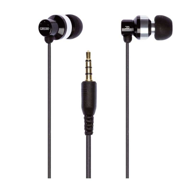 Grixx Optimum Headphone In-Ear Black