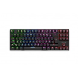 Sharkoon PureWriter TKL RGB toetsenbord USB QWERTY Amerikaans Engels Zwart