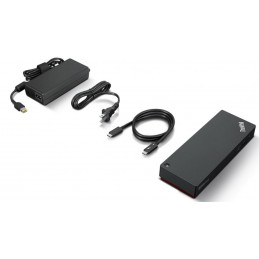 Lenovo ThinkPad Universal Thunderbolt 4 Smart Dock Bedraad Zwart