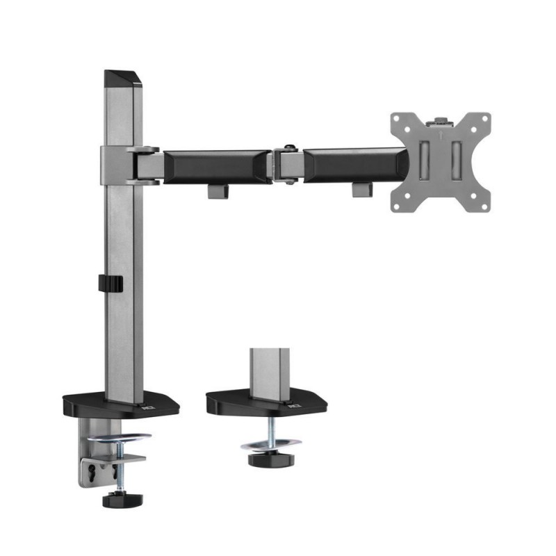 ACT AC8335 flat panel bureau steun 813 cm (32) Klem/doorvoer Zilver