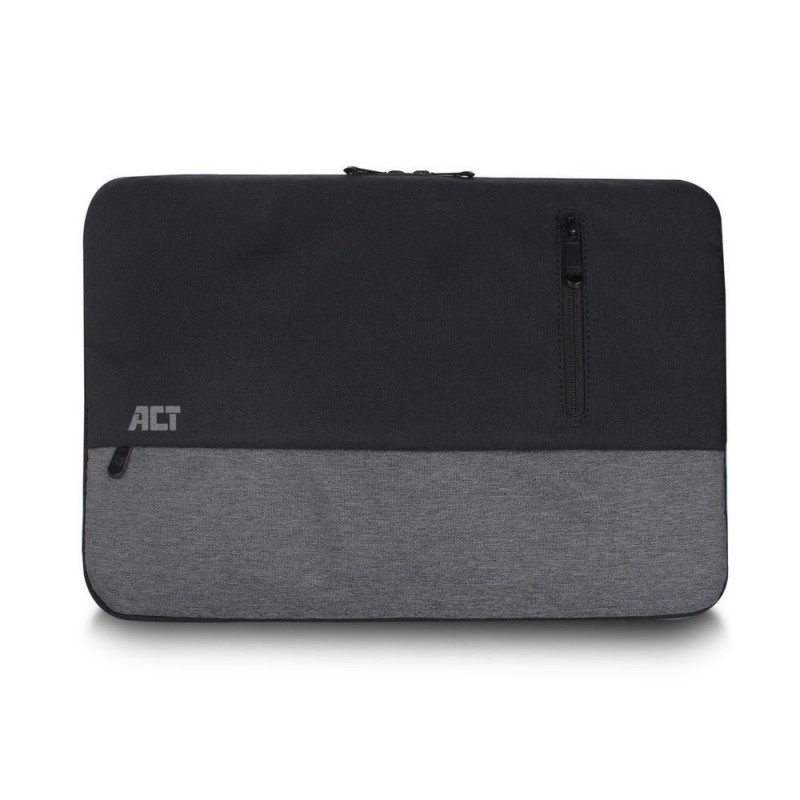 ACT AC8545 notebooktas 396 cm (15.6) Opbergmap/sleeve Zwart Grijs