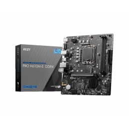 MSI PRO H610M-E DDR4 moederbord Intel H610 LGA 1700 micro ATX RENEWED