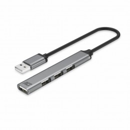 ACT AC6225 interface hub USB 2.0 480 Mbit/s Grijs