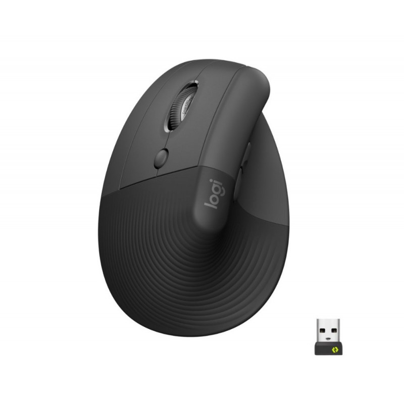 Logitech Lift muis Linkshandig RF-draadloos  Bluetooth Optisch 4000 DPI