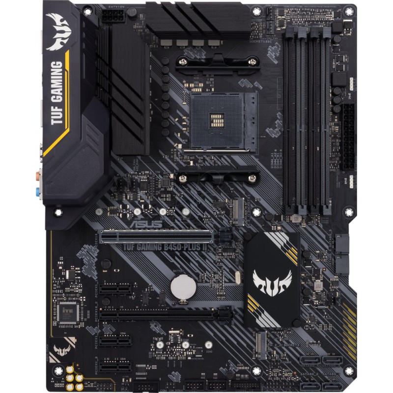 ASUS TUF GAMING B450-PLUS II AMD B450 Socket AM4 ATX