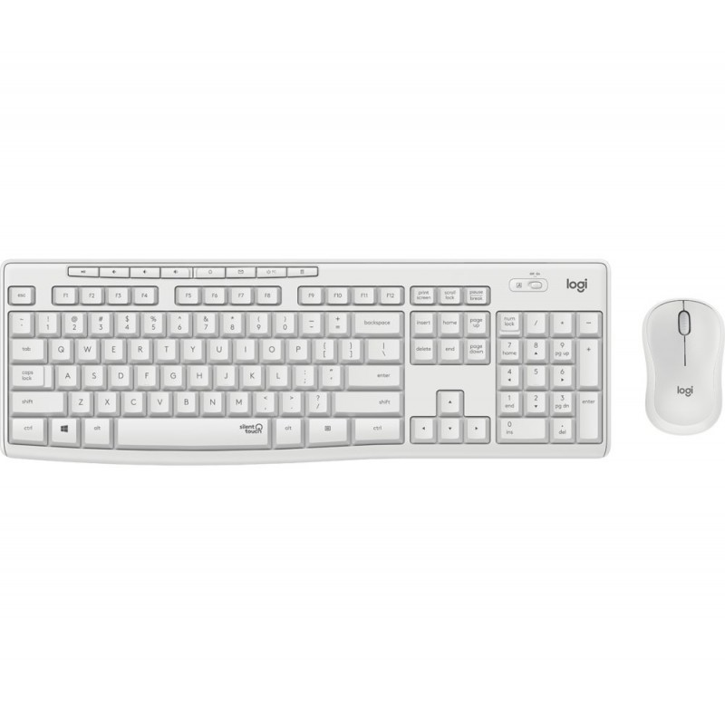 Logitech MK295 toetsenbord RF Draadloos QWERTZ Duits Wit