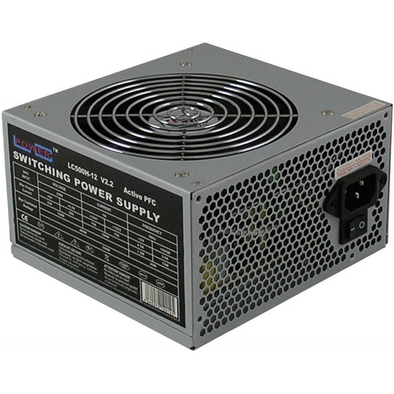 LC-Power LC500H-12 V2.2 power supply unit 500 W ATX Grijs