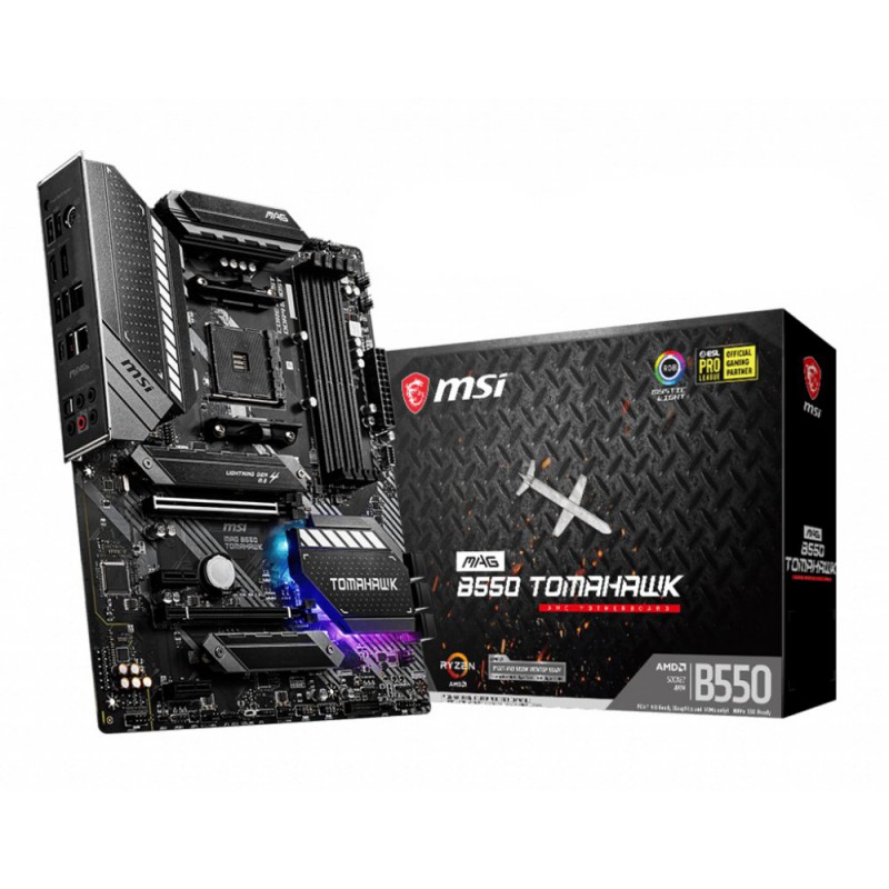 MB MSI MAG B550 Tomahawk / AM4 / 4 x DDR4 / M.2 / ATX