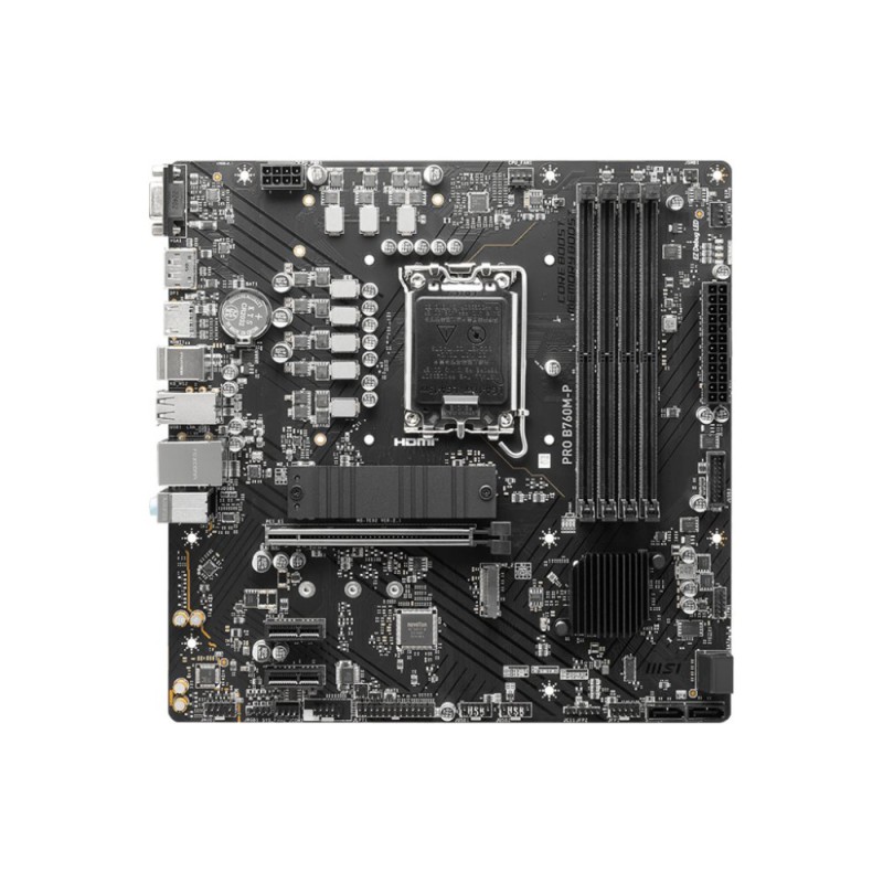 MB MSI PRO B760M-P Intel B760 LGA 1700 micro ATX