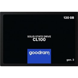 Goodram SSDPR-CL100-120-G3 internal solid state drive 2.5 120 GB SATA III 3D TLC