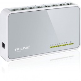 TPLINK TLSF1008D Unmanaged Fast Ethernet 10100 Wit