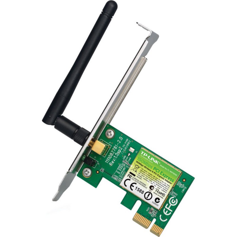 TPLINK 150Mbps Wireless N PCI Express Adapter Intern WLAN 150 Mbits