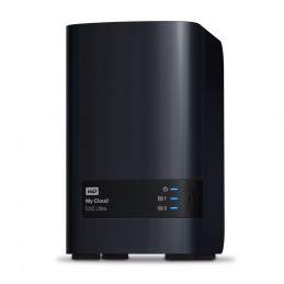 Western Digital My Cloud EX2 Ultra 3.5 Inch 2 bay My Cloud EX2 Ultra NAS 8TB Zwart