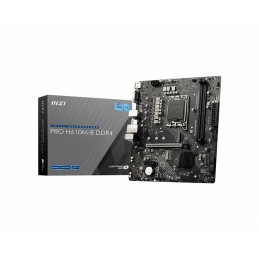 MSI MB PRO H610MB DDR4 Intel H610 LGA 1700 micro ATX