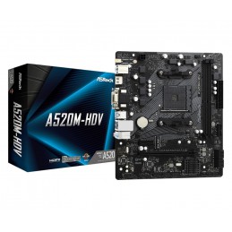 Asrock A520M-HDV Socket AM4...